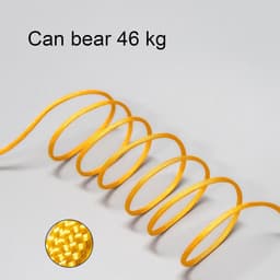 Draagbare Waslijn - Reis Waslijn - Kleding Drogen - Sterke Draagkracht - 8 Meter - Zwart — thumbnail 2