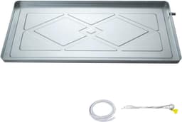 Lekbak Airco - Waterbak Condens - Condens Opvangen - Roestvrij Staal - 100x48x4cm - Zilverkleurig — thumbnail 1