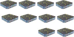 Loopband Matten - Trillingsdempers Vloerbeschermers - Apparatuur Dempen - Hoge Dichtheid PVC - 2 cm Dik - Zwart — thumbnail 1