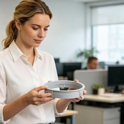 Slangadapter - Afvoerslang Koppeling - Mobiele Airco - Voorkomt Terugstroming - 15 Cm Buis - Wit — thumbnail 4