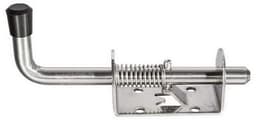 Allecto - Springbolts - Heavy Duty - 120mm - Zwart - Garagedeur - Staldeur - Veiligheidssluiting - Stevig ontwerp — thumbnail 1
