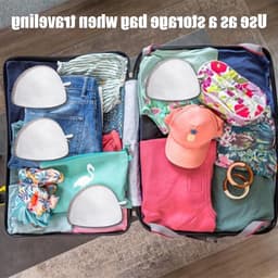 Set van 4 Wasnetten voor Ondergoed en Bh's - Herbruikbare Waszak met Rits voor Kleding, Ondergoed en Sokken — thumbnail 5