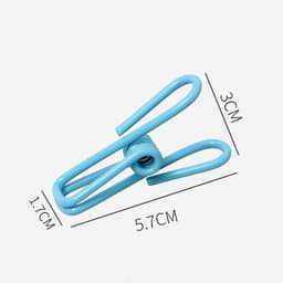 50 stuks - wasknijpers - veerknijpers - metaal knijpers - wasklemmen - Willekeurige kleur - droogrek knijpers - veerklemmen - wasknijper - textielklem - Stevige Klemmen voor Linnen - Sterke Veer Knijpers voor Wasgoed en Huisgebruik — thumbnail 2