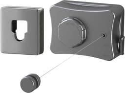 Intrekbare Kledingluchter - Waslijn Uittrekbaar - Ruimtebesparend Ophangen - Anti-laag Design - 51 Meter - Grijs — thumbnail 1