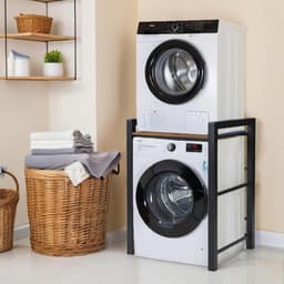 Wasmachine Verhoger - Stapelrek - Ruimte Optimaliseren - Verstelbare Hoogte - 300 kg Capaciteit - Nori — thumbnail 3