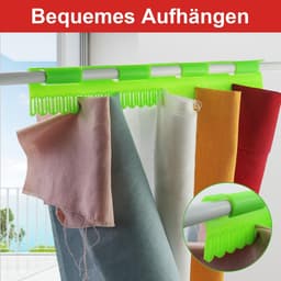 Dailygoods- Sokkenhouder Lichtgewicht - Sokkenbeugel - Sokkenstandaard - Kunststof - 4 Stuks - Robuust en Duurzaam — thumbnail 2