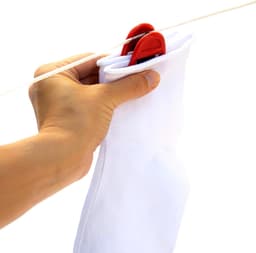 Sokkenklemmen - Sokkenhouders - Wassen en Drogen - Houdt paren bij elkaar - 50 stuks - Zwart — thumbnail 3