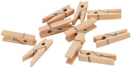 Dailygoods- Wasknijpers Mini Houten - Set van 400 - 3,5 x 0,7 cm - Voor Knutselen - Doe-het-zelf Decoratie - Betrouwbare Grip - Knutselmateriaal — thumbnail 5