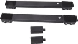 Wasmachinestandaard - Mobiele basis - Apparaten verplaatsen - Verstelbaar - 48.7 cm - Zwart — thumbnail 1