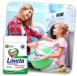 Lovela Family - Wasmiddel voor Kleuren - Hipoallergeen - 2,1kg — thumbnail 3