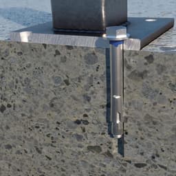 Zware Last Bevestiging - Ankerbouten Set - Beton Verankering - Hoge Draagkracht - M6 x 45 mm - Verzinkt — thumbnail 2