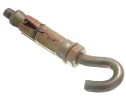 Anker Bouten - Metselwerk Ankers - Zware Bevestigingen - Betrouwbare Constructie - M8 X 65MM - Geel