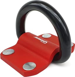 Vloeranker Motor - Motorbeveiliging Garage - Motor Beveiligen - Volledig Stalen Constructie - 20 mm Ring - Zwart — thumbnail 1