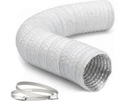 Afvoerslang - Ø 125 mm - 5 m - wit — afbeelding 1