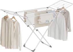 SONGMICS - Wasrek - Opvouwbaar Droogrek - Voor Binnen en Buiten - Voor Beddengoed en Kleding — thumbnail 2