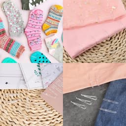 Mini Kledingknijpers - Plastic Clips - Kleding Organiseren - Tanden Ontwerp - 300 Stuks - Transparant — thumbnail 5