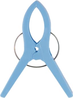 Grote plastic wasknijpers voor handdoeken, strandlakens en kleding - 64 stuks, 12.5x7.3x2.3cm, stevig en duurzaam — thumbnail 2