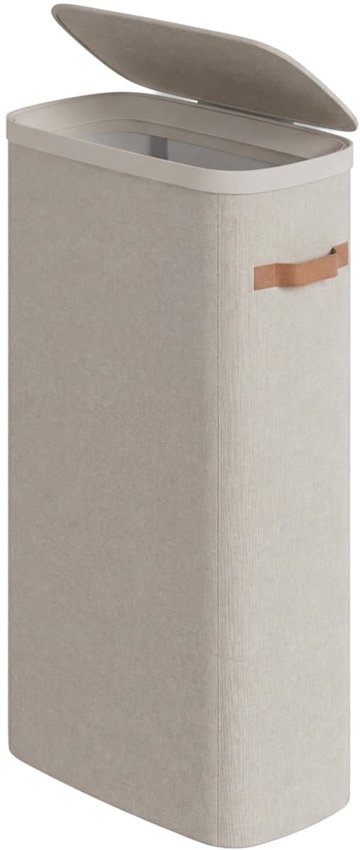 SONGMICS - Wasmand - Wasmand met Deksel en Handgrepen - 65 L Capaciteit - Voor Slaapkamer of Badkamer — afbeelding 1