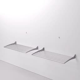 2x Foxydry Fold 60 wasdroogrek wandmontage clicksysteem - 60 x 50 x 10 cm — thumbnail 5