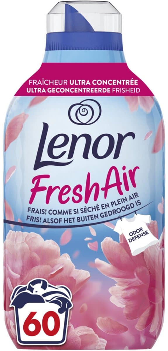 Lenor Wasverzachter Fresh Air Bloesem 60 Wasbeurten 840 ml — afbeelding 1