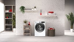 Hoover HD 495AMBS/1-S Wasmachine – 9 kg – 1400 rpm – Energieklasse A – Stoomfunctie – WiFi & App bediening — thumbnail 4