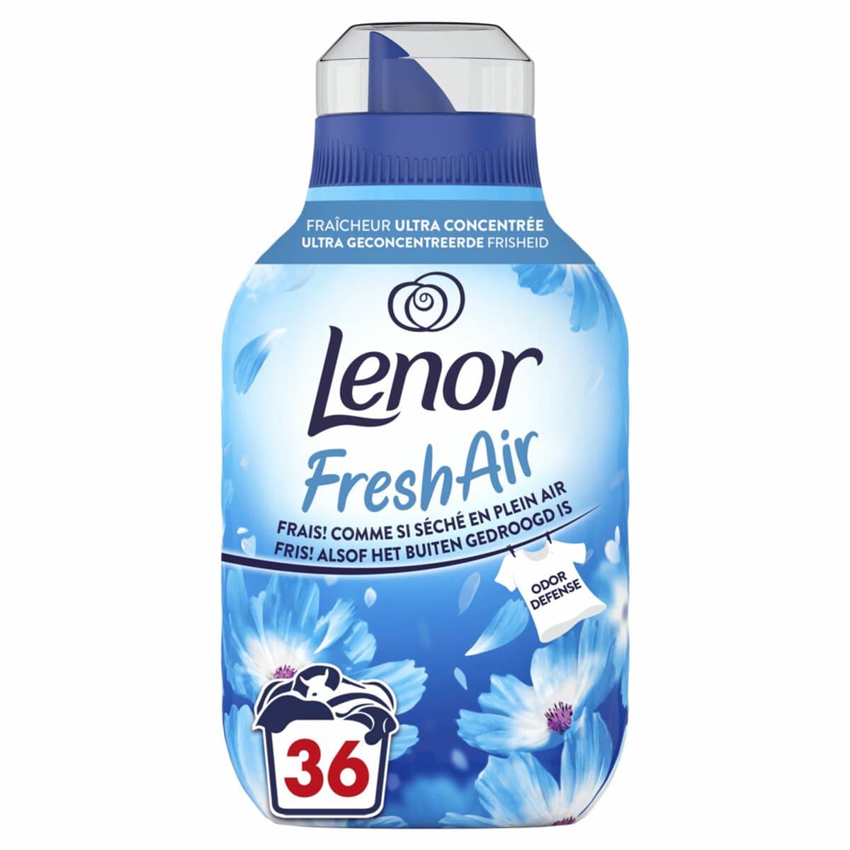 Lenor Wasverzachter Fresh Air Ochtendfris 36 Wasbeurten - 504 ml — afbeelding 1
