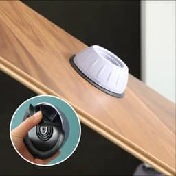 Wasmachine antislip Stks/partij Anti Vibratie Voeten Pads Rubber Benen Slipstop Stille Skid Raiser Mat Wasmachine Ondersteuning Dempers Stand Meubels — thumbnail 5