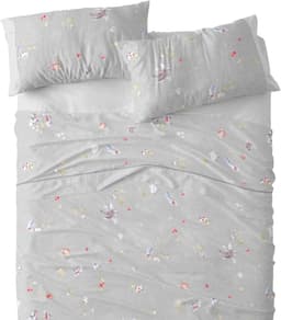 Blanco Beddengoed van katoen, bed 105 cm (+ beschikbare maten), design 629, grijs (105 x 190/200 cm) — thumbnail 5