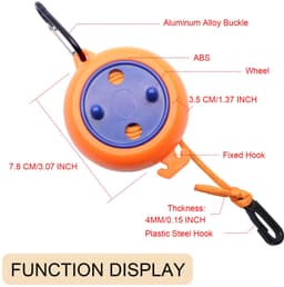 Camping Clothesline - 8M Portable Retractable Travel Cloth Line — thumbnail 4