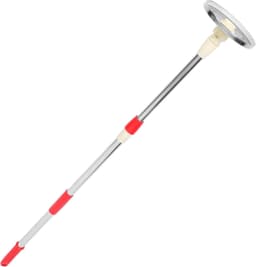 1set Vervangende Verstelbare Mop Stok Met Rotating Mop Hoofd Voor Moeilijk Bereikbare Hoeken Verstelbare Hoogte Rvs Materiaal Voor Eenvoudige Onderhoud — thumbnail 1