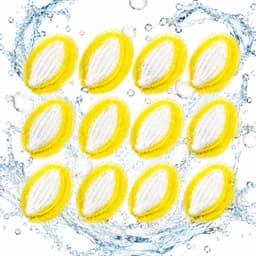 12x Witte Wasmachines Ballen - Pluisjes & Huisdierhaar Verwijderaar — thumbnail 1