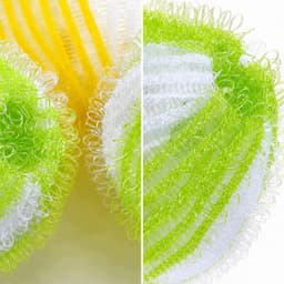 12x Witte Wasballen - Effectieve Verwijdering van Pluisjes en Huisdierhaar — thumbnail 3