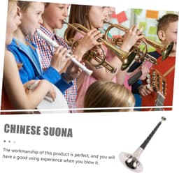 1set Sleutel Suona Traditioneel Blazinstrument Voor Beginners Lichtgewicht Wind Instrument Voor Muzieklessen Optredens — thumbnail 5