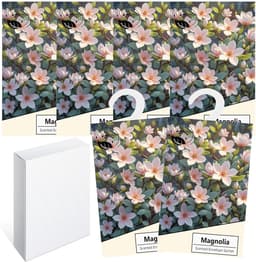 SnelShoppen - 6 Stuks Geurzakken voor Was en Kast - Natuurlijke Geurverfrisser - Magnolia, Lavendel, Kers, en Meer - Perfect voor Wardrobe en Keuken — thumbnail 1