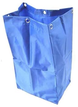 Schoonmaakkar Zak – 75 liter – Blauw – Waterdicht – Grote Capaciteit – Voor Hotel & Horeca – Vervangingszak — thumbnail 3