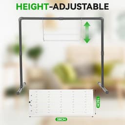 Plantenlicht voor kamerplanten, uv-IR volledig spectrum plantenlamp led 200 W, groeilamp led 208 leds, groeilamp voor planten — thumbnail 3