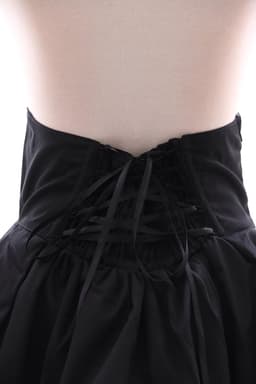 JL-568 Fluweel Zwart Gothic Victorian Lolita Jas Rock Kostuum Set Dress Cosplay (maat M) — thumbnail 3