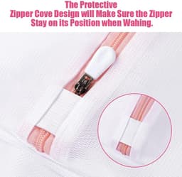Wasnet voor wasmachine, wasnet, waszak, beha, waszak, waszak, waszak, duurzame schoenen, waszak voor blouse, schoenen, beha, ondergoed, babykleding, waszak, 8 stuks — thumbnail 4