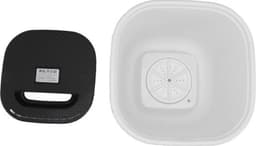USB aangedreven draagbare mini wasmachine - enkele bak voor ondergoed - emmer wasmachine voor kamperen - reizen - appartement - slaapzaal — thumbnail 4