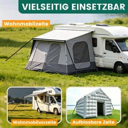 Stormbanden voor luifels - 13 m spanband - 39 cm grondankers - windbestendig tot 110 km/u - ShopVlot — thumbnail 4