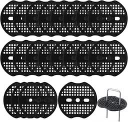 Set met 20 dempingsringen, accessoires voor grondankers, 68 x 6,35 mm, flexibele dempingsstukken, ideaal voor - ShopVlot — thumbnail 1