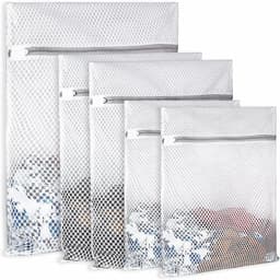 Delicate Waszakken voor Verzorging van Kleding, Honingraat Design, Set van 3 in Diverse Maten voor Wassen en Bescherming — thumbnail 1