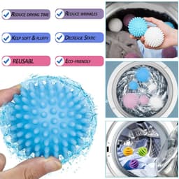 Solidchoice - 12 Stuks Herbruikbare Droogballen voor Wasmachine — thumbnail 5