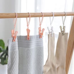 Kleding Pins - Wasknijpers Touw - Kleding Drogen - Ultra Sterke Klemkracht - 12 Stuks - Meerkleurig — thumbnail 4