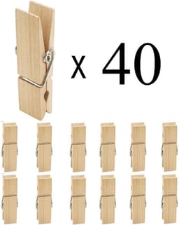 Wasknijpers, 7,2 cm lang, 1,8 cm breed, stevige en zware wasknijpers — thumbnail 3