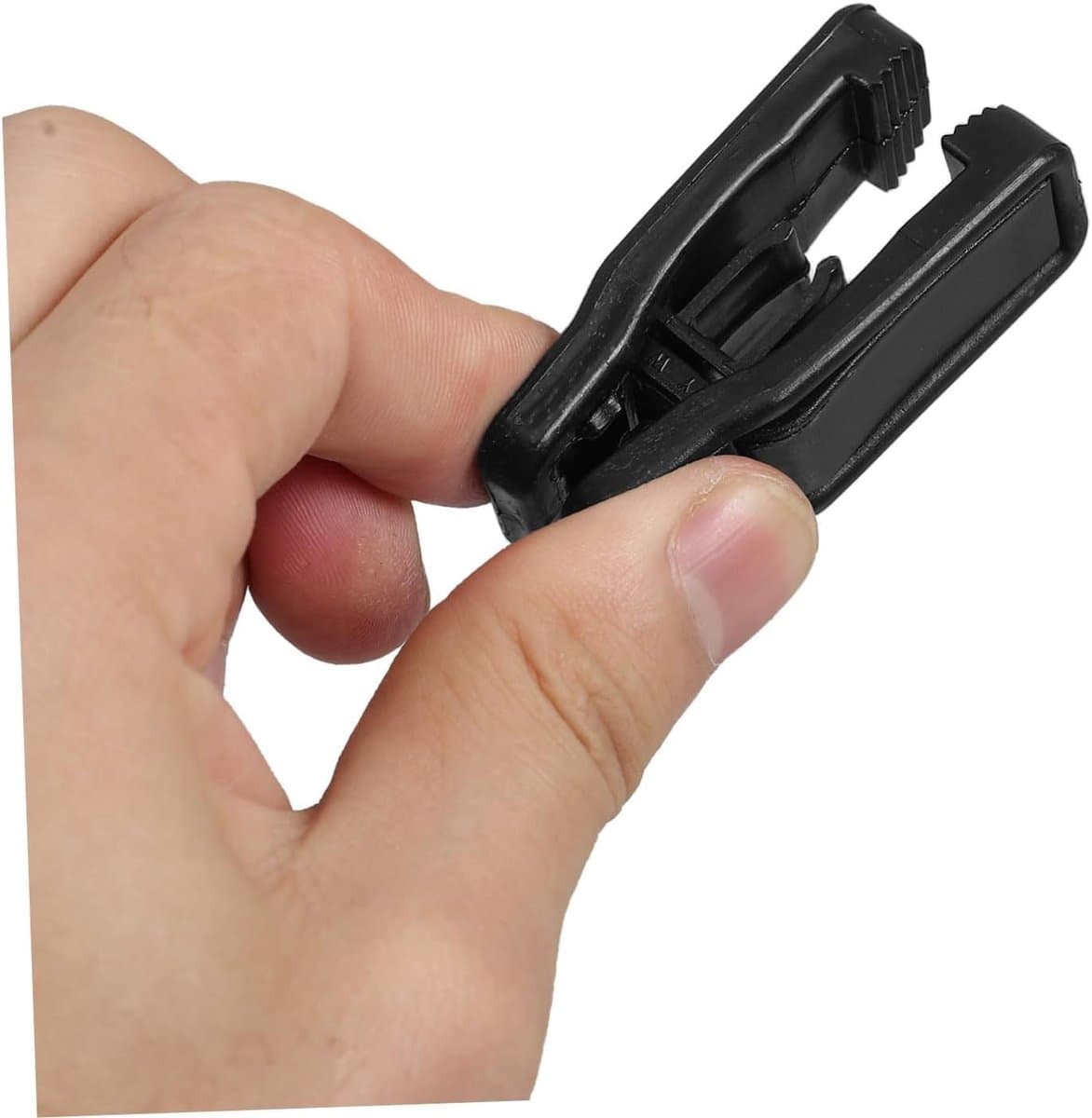 35 stuks- wasknijpers-wasknijpers kunststof -wasknijpers groot-wasknijpers plastic -Strandhanddoekclips- Quiltclips-Strandlaken Knijpers -Winddicht-Handdoekknijpers-Voor Strandlaken, Beddengoed En Dikke Kleding-Zwart-5.5cm — afbeelding 1
