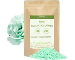 Geparfumeerde wasbolletjes van 500 g voor langdurige frisheid, geurige parels voor kleding, romantische groene geur voor de zomer