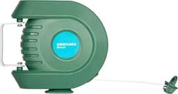 Waslijn Rol - Drooglijn - Ruimte Besparen - Automatisch Intrekbaar - 12 Meter - Wit — thumbnail 1