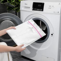 Wasnetten voor de Wasmachine - 10 Stuks Grote Mesh Waszakken voor Kleding, Ondergoed en Babykleding (3 Maten) — thumbnail 3