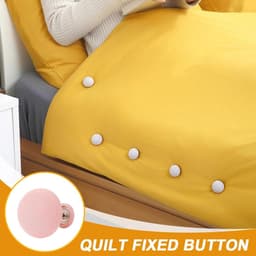 SnelShoppen - 24 Stuks Dekbedclips voor het Fixeren van Dekbedden, Kleding, Beddengoed, Gordijnen, Multifunctionele Bevestigingsclips, Wit — thumbnail 5